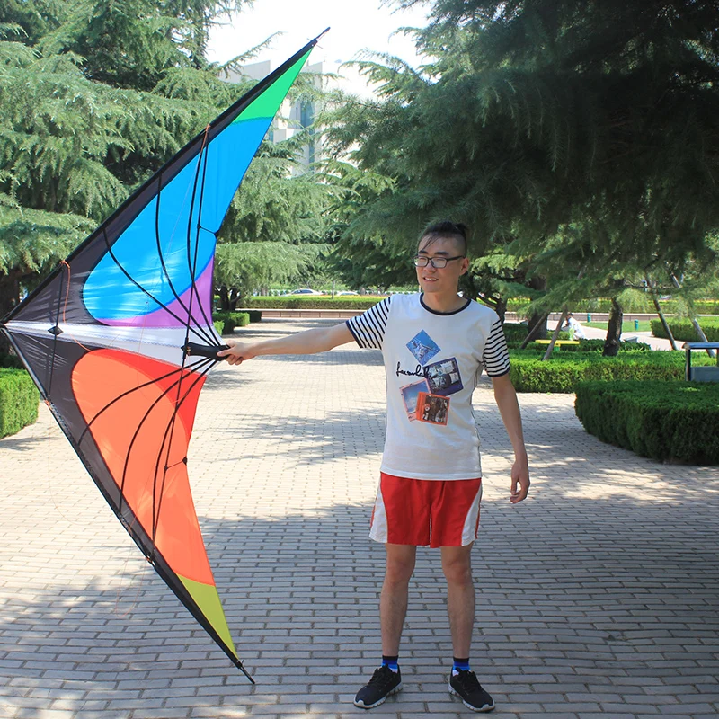 NEW LISTING 2.4m Power Professional Dual Line Stunt Kite With  Handle And String  Good Flying  Factory Outlet