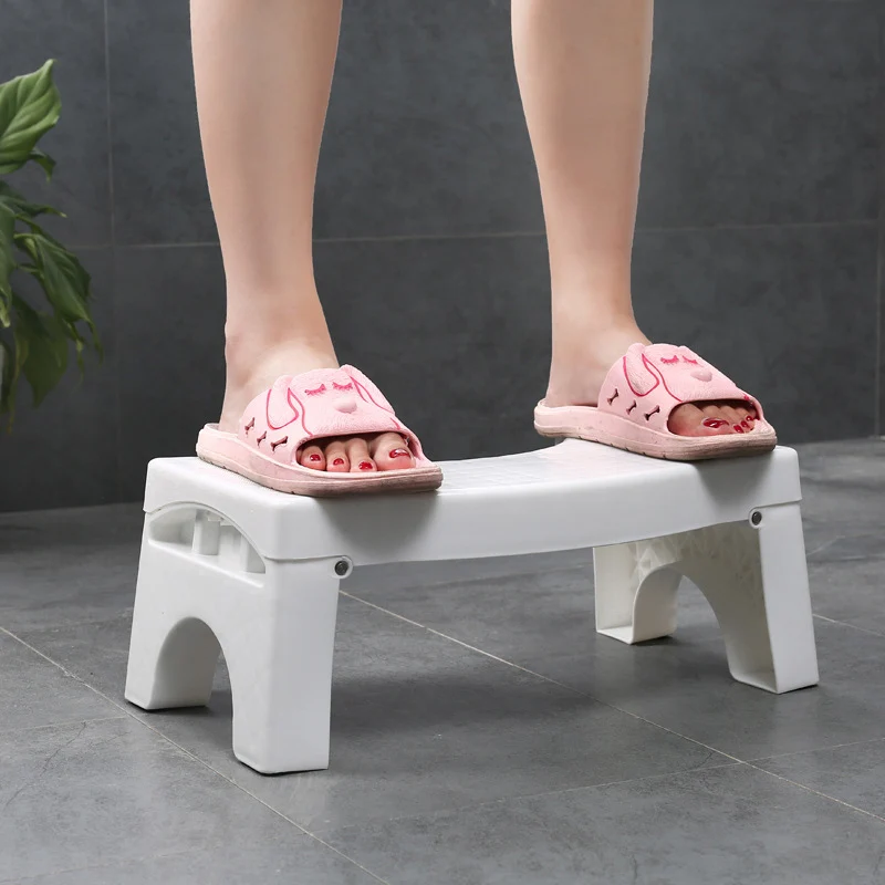 

HOT Multi-Function Folding Toilet Stool Bathroom Potty Toilet Squat Proper Posture LSF