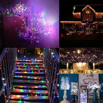 

Copper Wire Durable Super Bright Romantic Fairy String Light Fairy Light Fairy String Yard Landscape Lamp Garden Outdoor