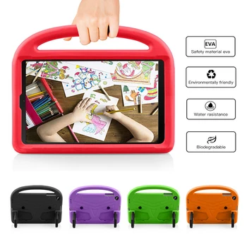

1PC Portable Kids EVA Handle Case Shockproof Cover Stand Tablet Shell For Samsung Galaxy Tab A 10.1 T510 T515 2019 Tablet Cover