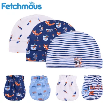 

Newborn Baby Girls Cap Photography Accessories Baby Boys Hat Sets 100%Cotton Cartoon baby Costume Children's Hats 0-3 Months