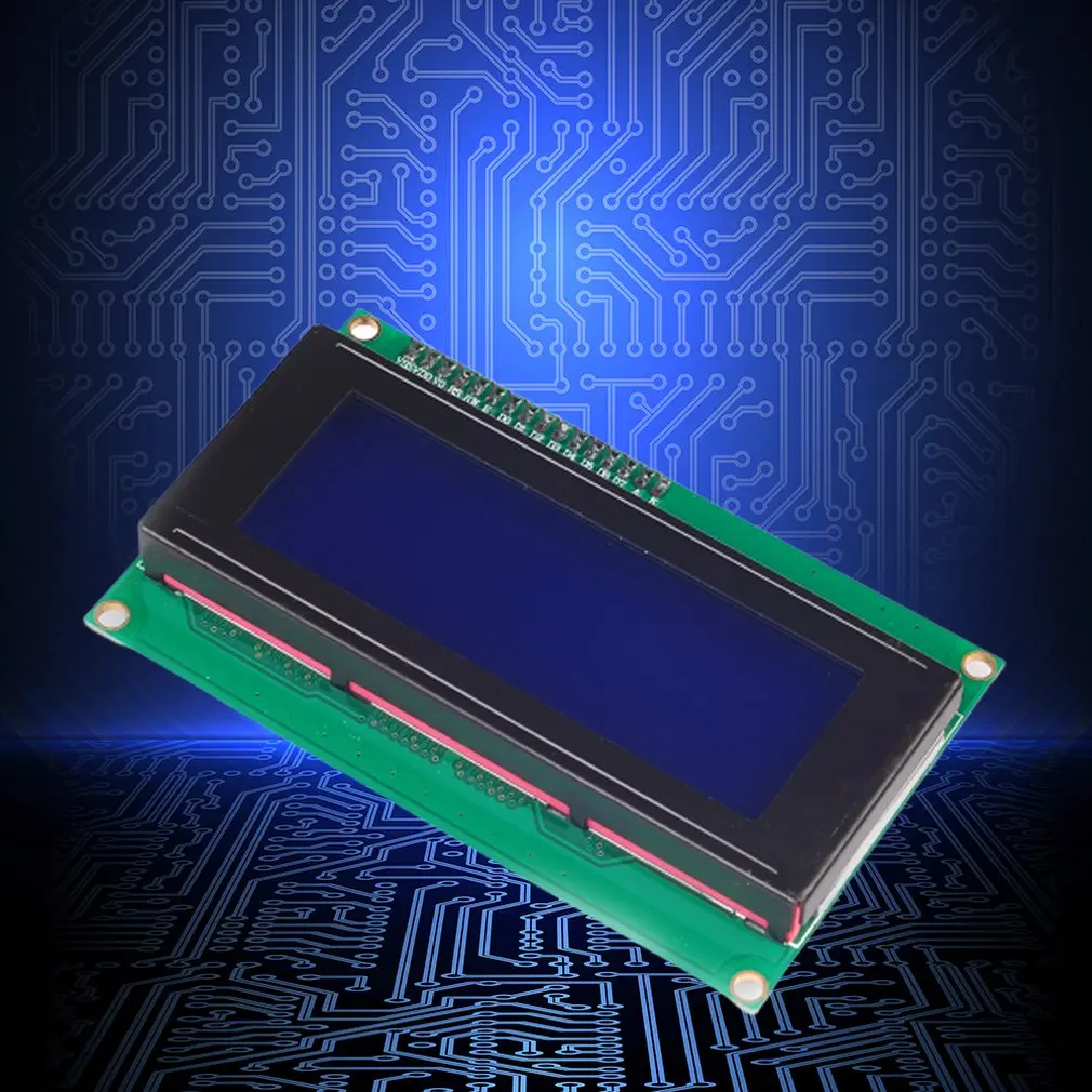 Межсоединений интегральных схем/I2C Lcd2004 модуль ЖКД синий Экран обеспечивает файл библиотеки Совместимость макетная плата Dlp оптический Дисплей модуль