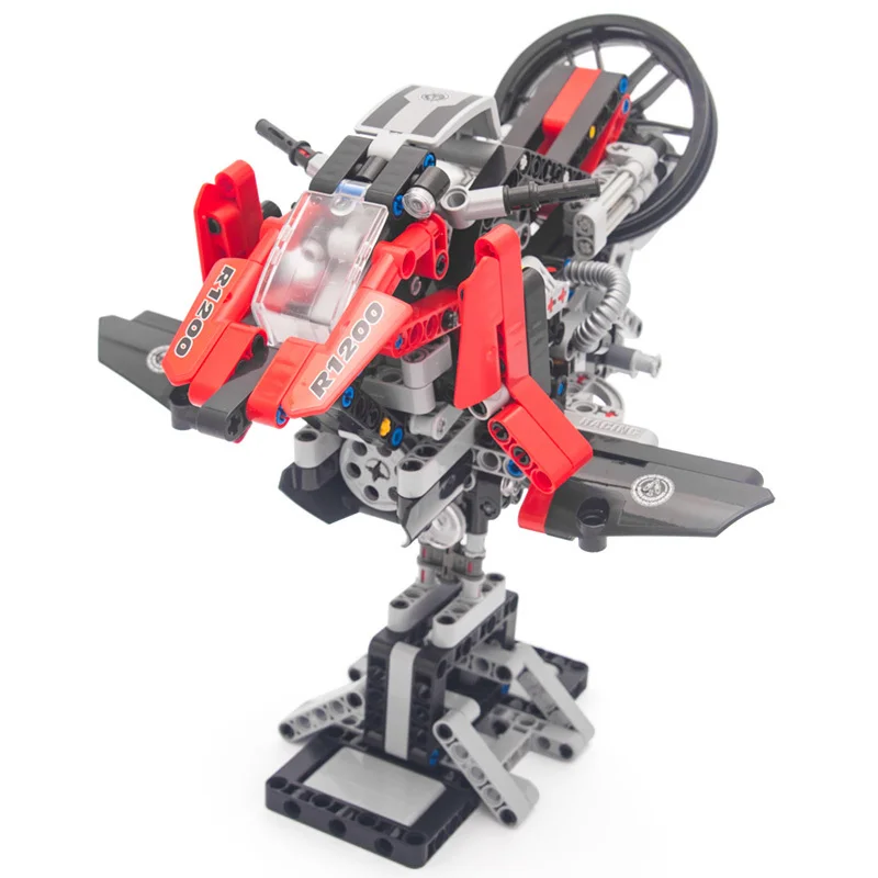 603pcs Technic гоночный мотоцикл набор строительные блоки модель 42063 кирпичи игрушки