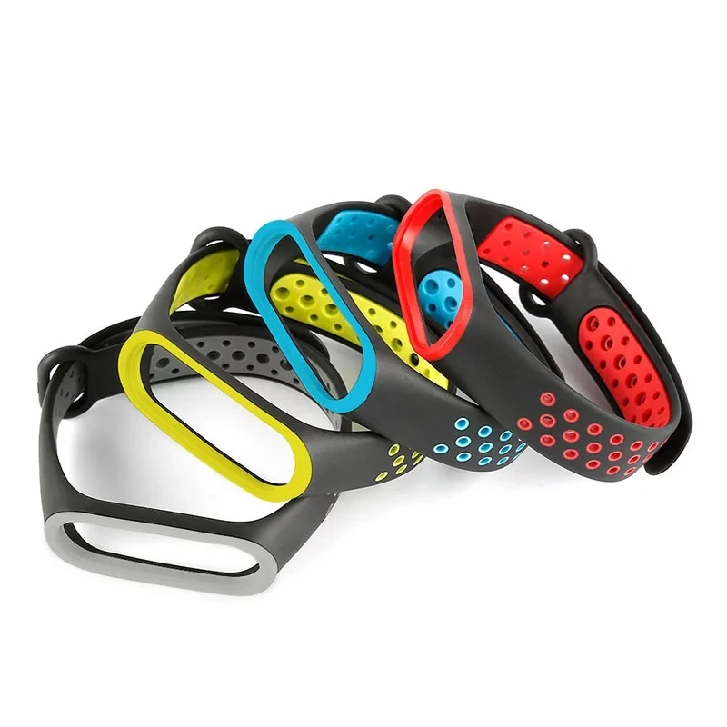Strap For Xiaomi Mi Band 6 5 4 3 Silicone Sports Wristband For Mi Band 3 4 5 TPU replacement strap For XiaoMi Mi Band 6 Bracelet