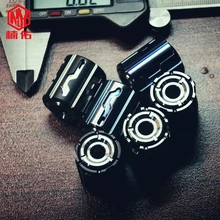 1 шт. из титанового сплава для повседневного использования бусы на веревочке нож бусины Парашютная веревка шнур Подвески можно установить 6 Тритий трубка мини гироскоп