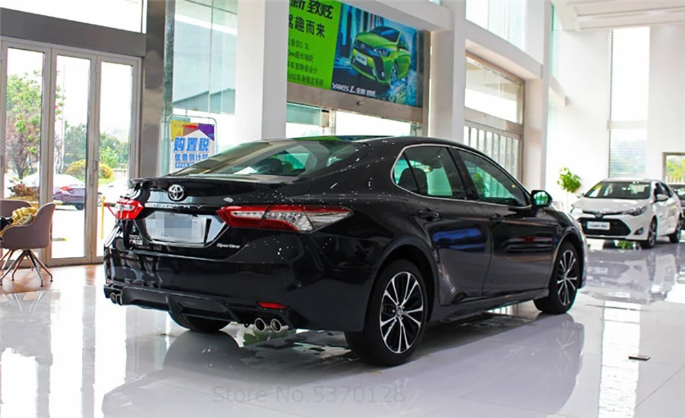 Спойлер из углеродного волокна для Toyota Camry, высококачественный АБС-пластик, задний спойлер для автомобиля