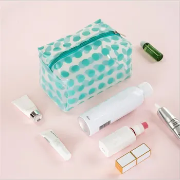 

Makeup Bags Transparent PVC Cosmetic Bag Travel Bathroom Organizer Multicolor Women Girl Beauty Case Waterproof Toiletry Bag