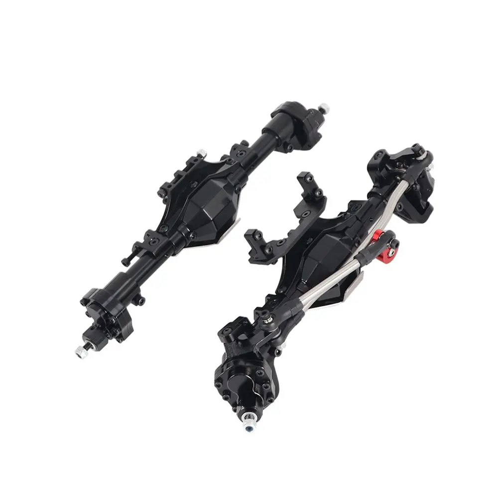 

Aluminum Alloy CNC Anodized Full Front Rear Portal Axle for 1/10 RC Crawler Car Axial SCX10 II 90046 90047 Upgrade Parts