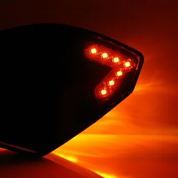 

Left/right Rearview mirror Water resistance Adjustable 1 pair LED Useful