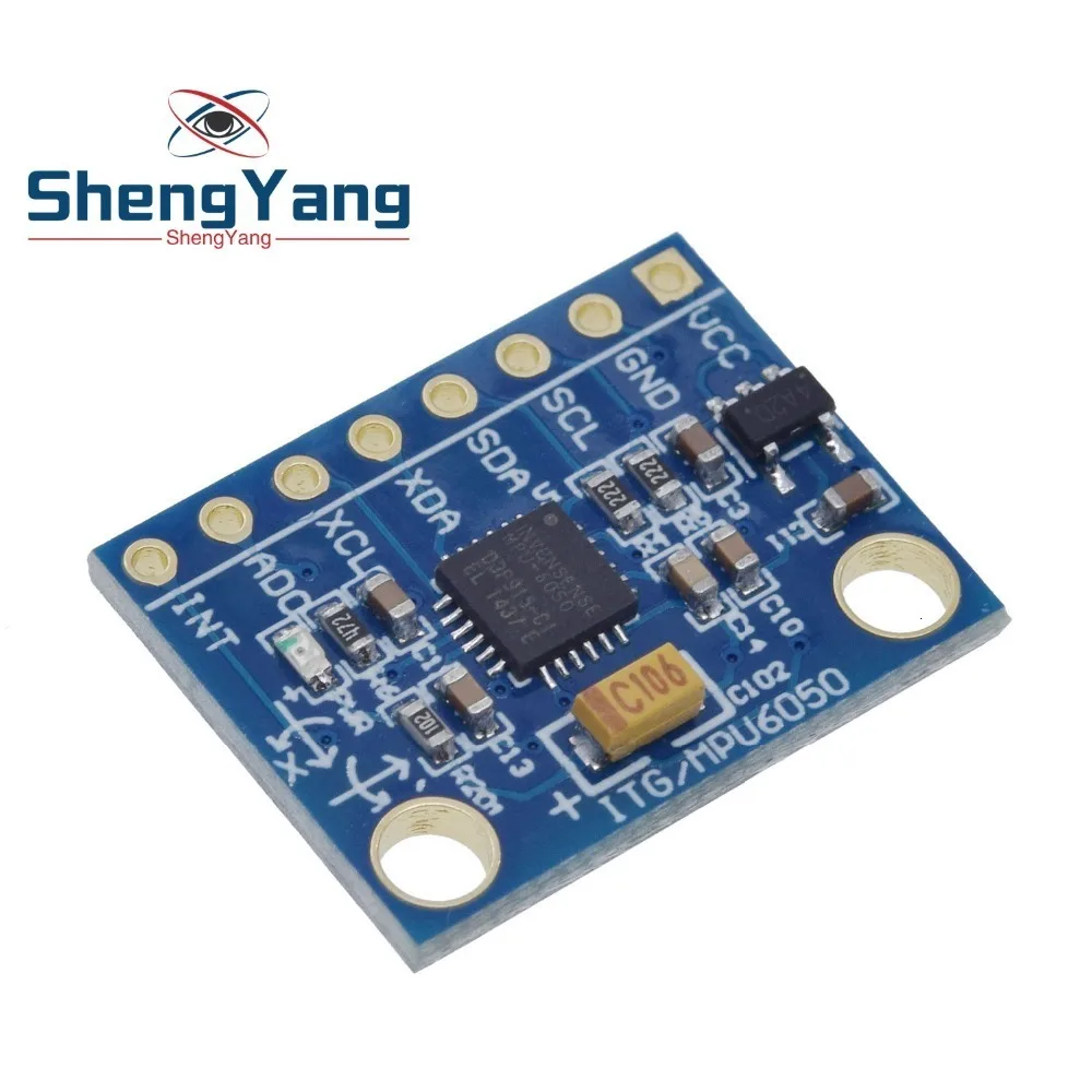 1 шт. ShengYang GY-521 MPU-6050 MPU6050 Модуль 3 оси аналоговый гироскоп Датчики+ 3 оси акселерометр модуль для arduino