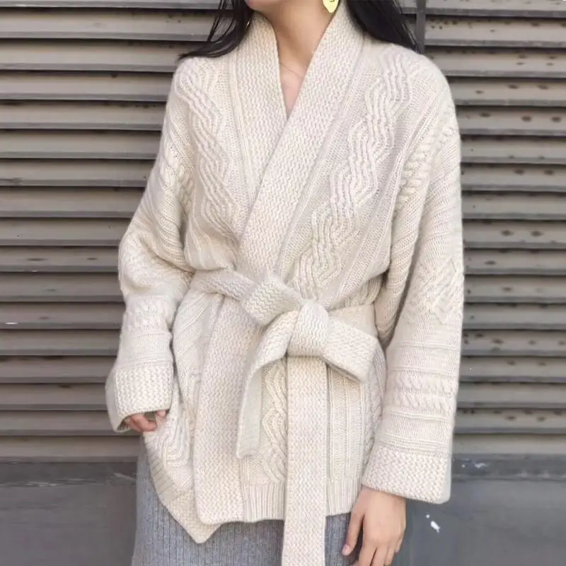 ^Cheap New Women Fall Winter Long Sleeve Cardigans Solid Loose Cashmere Knitted Sweaters Lace Up Bowknot V Neck Sweaters ^Cheap New Women Fall Winter Long Sleeve Cardigans Solid Loose Cashmere Knitted Sweaters Lace Up Bowknot V Neck Sweaters