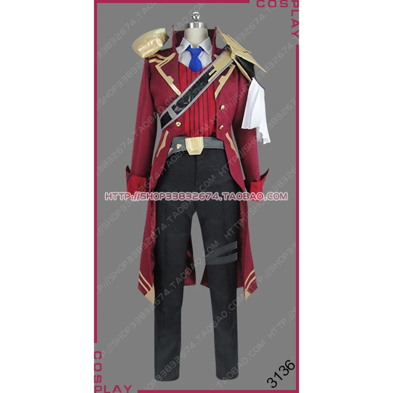 

LOL записная Битва с надписью «the Outlaw Battle Академия» Кожаная униформа, костюм для косплея на Хэллоуин S002