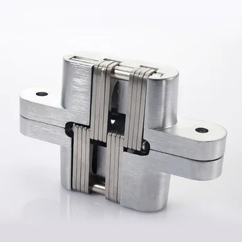 

Concealed Hide Hinges 3-9# 180, for Variable Overlay Kitchen Cabinet Doors Satin Nickel Finish Stainless Steel 1 PCS