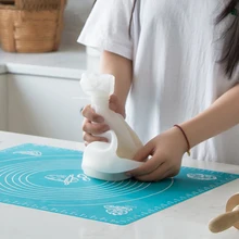 1 шт. большой маленький пищевой кремниевый тесто мешок кухонный продукт инструмент для выпечки Приготовление выпечки Кремниевая мука тесто мешок