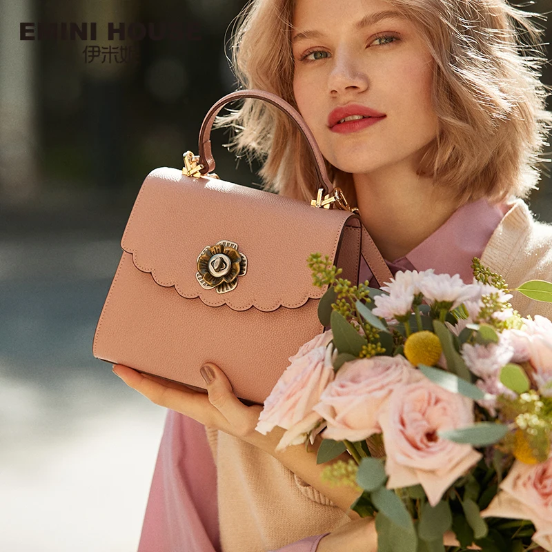 Сумка EMINI HOUSE Camellia роскошные сумки женские дизайнерские через плечо для женщин
