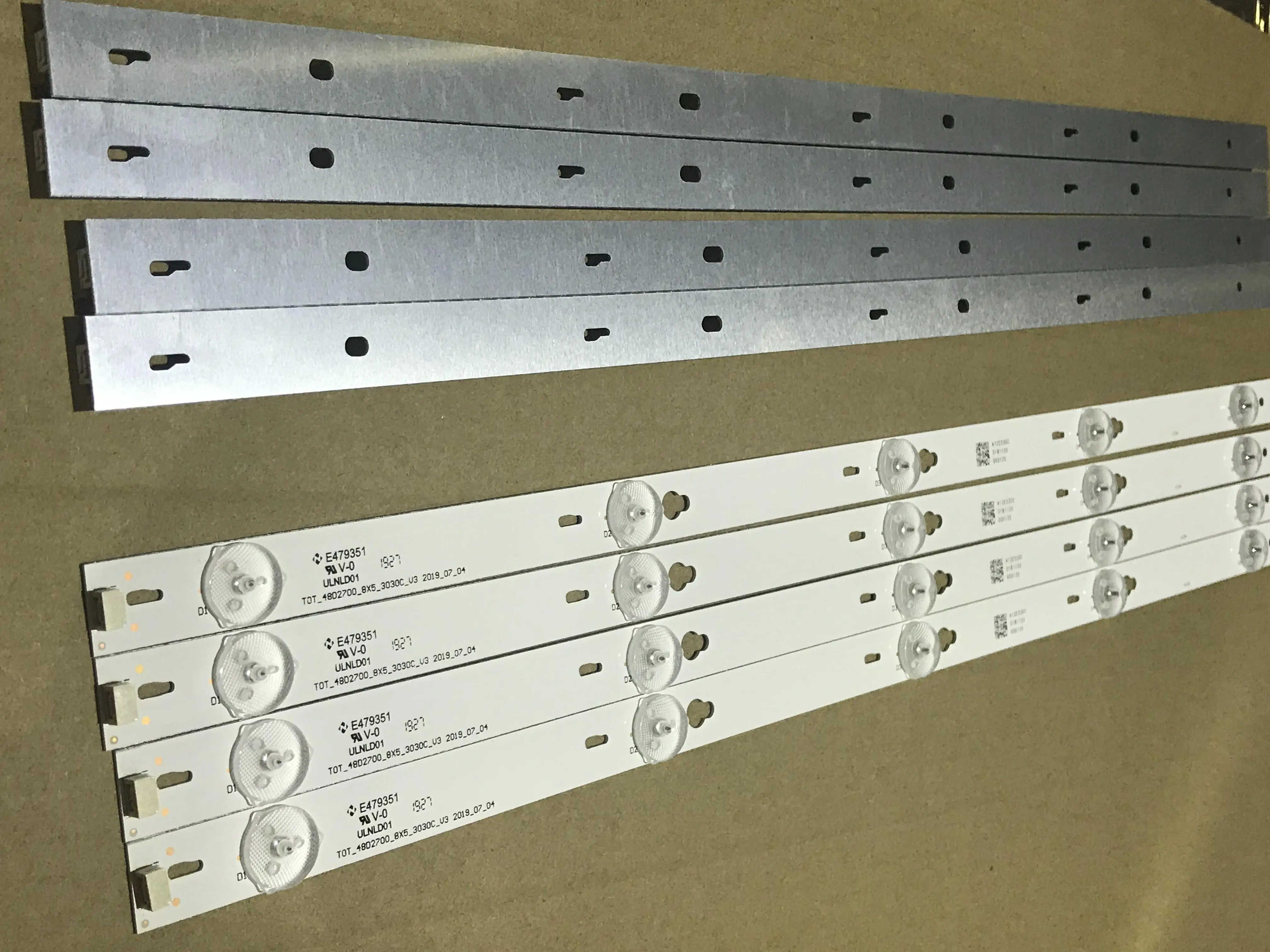 Полоски для TCL48: D48A710, D48A810, B48A538, B48A558U B48A828, B48A838U, B48A858U, L48F1620, L48F1620F, L48F3800A, L48E5000-3D, L48F3308B