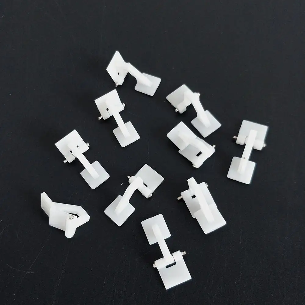 10Pcs RC Plane Airplane Hatch Door Canopy Hinge Connecting Adapting