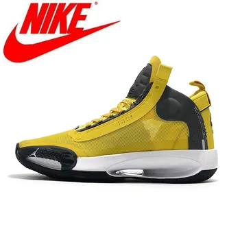 

Original Men Sneakers Nike Air Jordan 34 Breathable outdoor and light Basketball Shoes