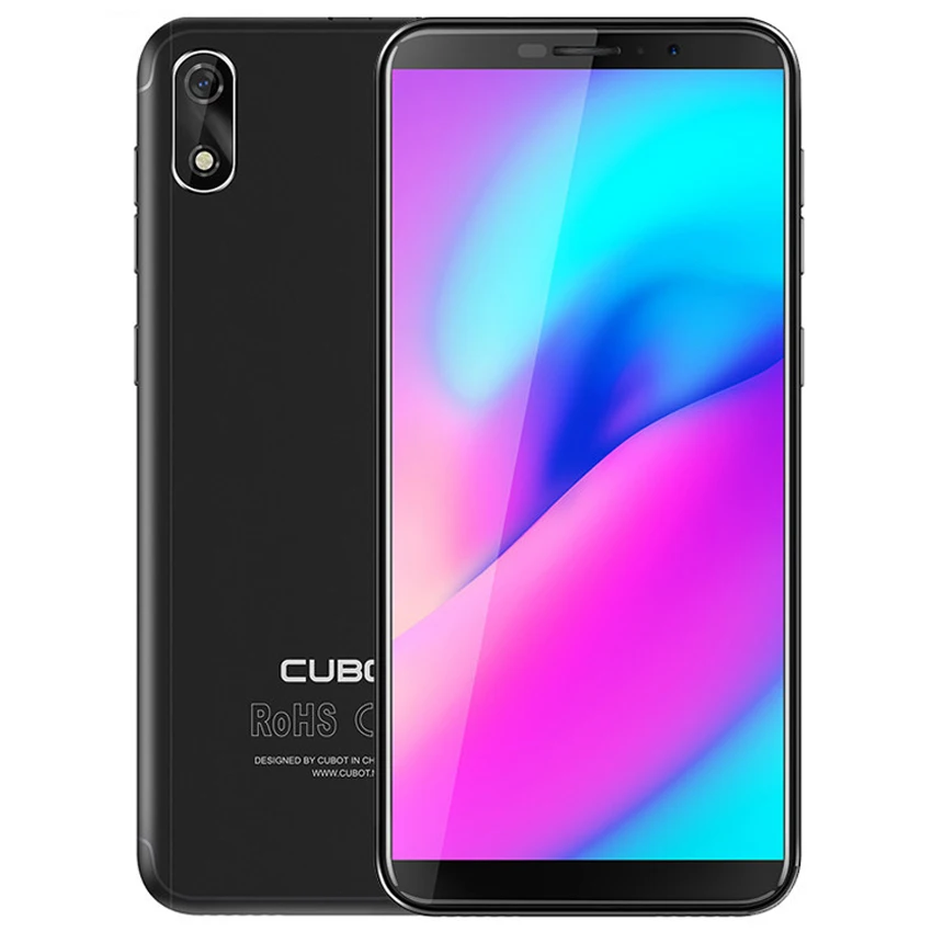 Cubot J3 Android GO смартфоны MT6580 четырехъядерный 5,0 дюймовый мобильный телефон 1G ram 16G rom двойная задняя камера 2000mAh 3G сотовые телефоны