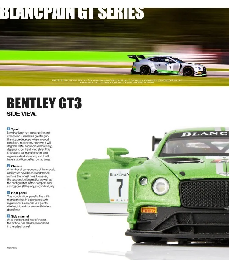 1:32 infinetal GT3 гоночный автомобиль сплава модели литья под давлением зеленый миниатюрный автомобиль Speedway спортивные игрушечные модели автомобилей для детей