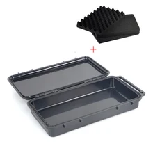  Waterproof Hard Carry Tool Case Bag Organizer Storage Box Camera Photography Safety Protector Instrument Tool Box with Sponge 