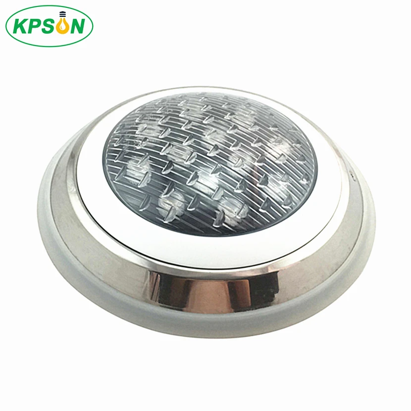 Underwater Lights RGB Surface Mounted LED Swimming Pool Light IP68 12V 18W Stainless Steel Lamp For Fountain Spa Pond_