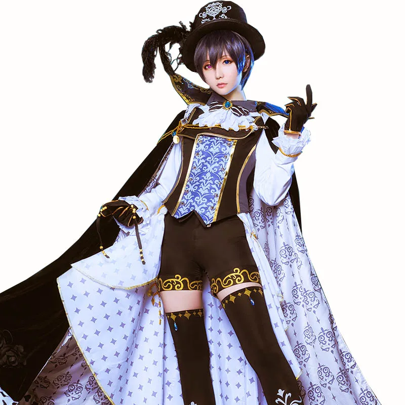 

New Anime Kuroshitsuji Black Butler Cosplay Costumes Ciel Phantomhive Women Men Role Playing Dress Masquerade Party Full dress