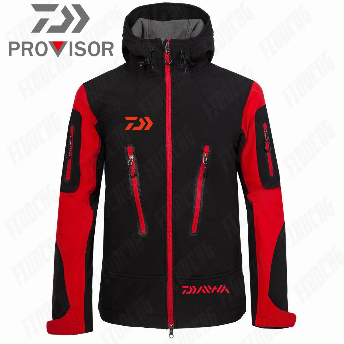 Daiwa Outdoor Sports Men's Camping Jacket Waterproof Windproof Soft