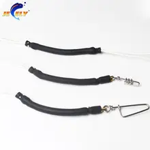 12 см аксессуары для подводной охоты супер Shockcord банджи со спектром/штопор косичка Вертлюг/оснастки для подводной охоты