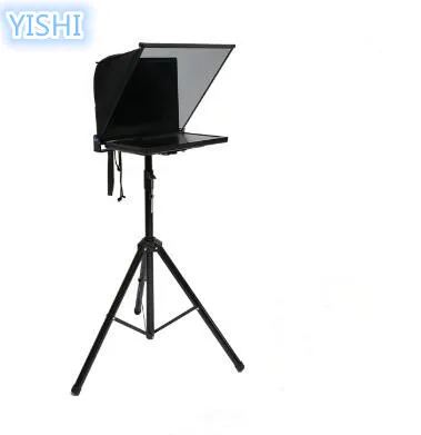 

YISHI 24 inch Folding Portable Version of The Teleprompter for Mobile Phone Tablet Ipad News Interview Live Speech Teleprompter