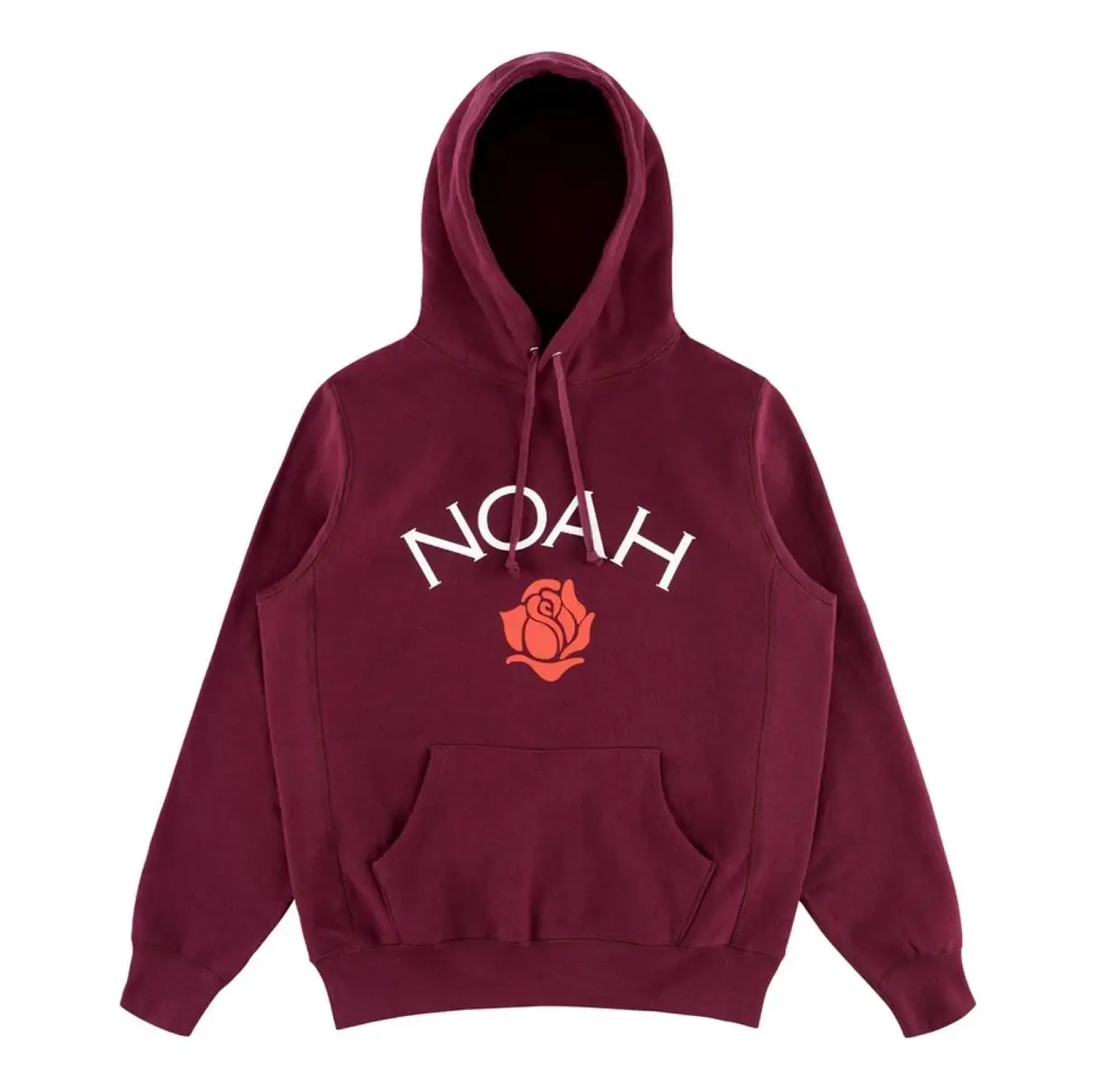 red 19FW NOAH толстовки для мужчин и женщин с принтом розы высокое качество хип хоп Уличная Ноя Толстовка kanye west брендовая одежда Noah пуловер - Цвет: red
