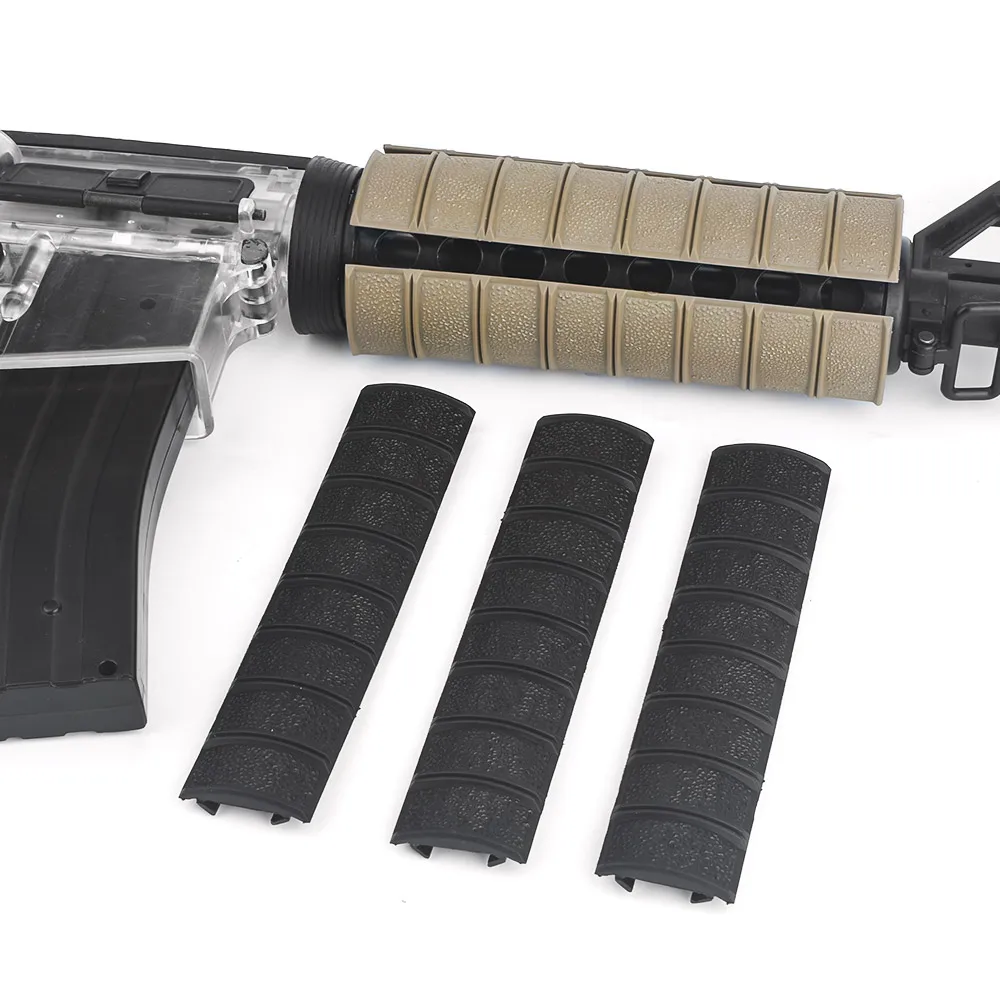 

WADSN Airsoft 6.25" Checkered Rail Cover Nylon Fiber Hunting M4 Jinming8 Handguard Picatinny Protector Weapon Gun Accessories