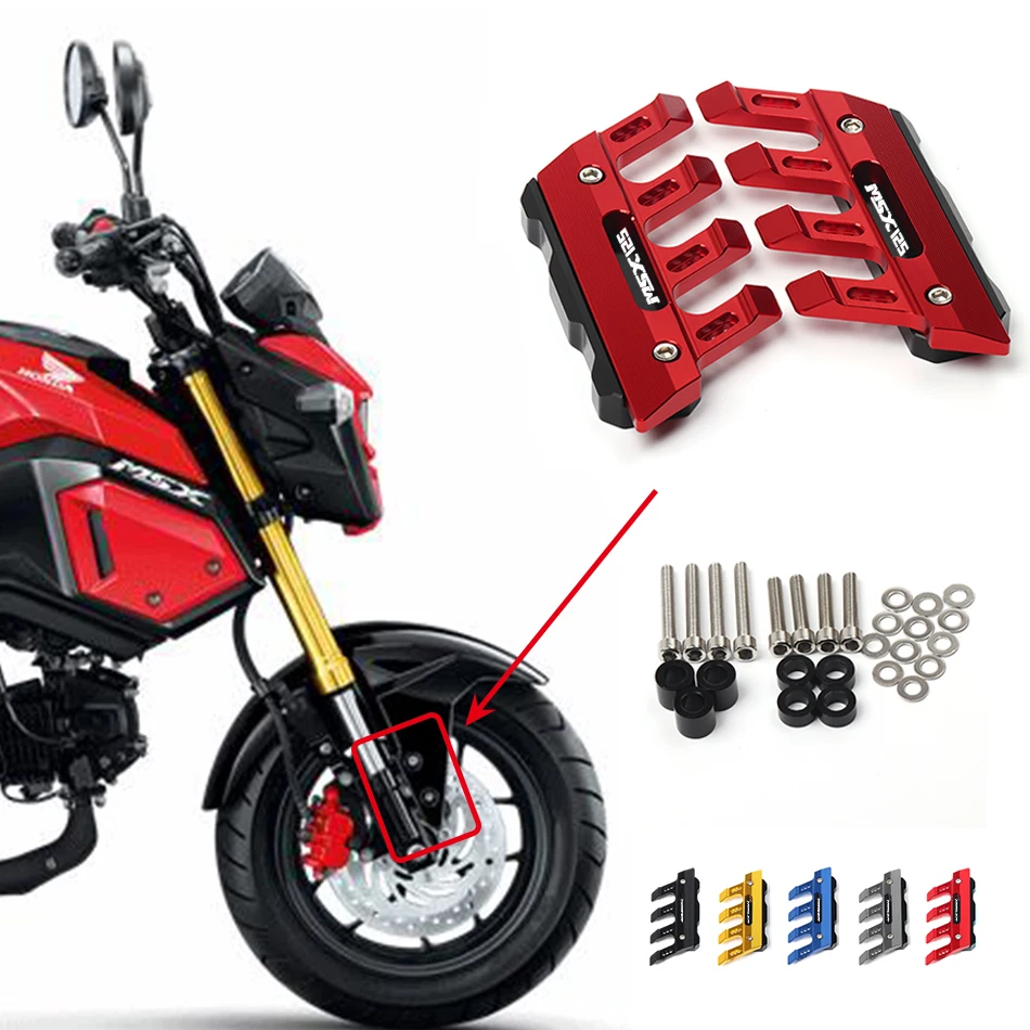 С логотипом для Honda гром (MSX125) крыло мотоцикла передняя вилка) класса-premium на блок