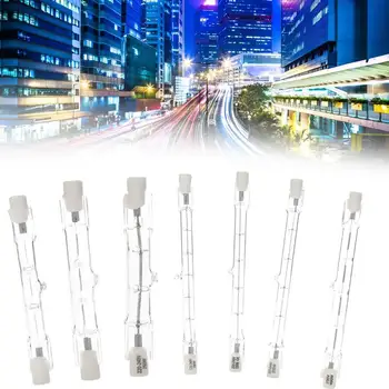 

Glass Lighting Fixture Household Supply Tungsten-Iodine Lamp Halogen Lamp Safe Bright Energy Saving Eco-Friendly Indoor Outdoor