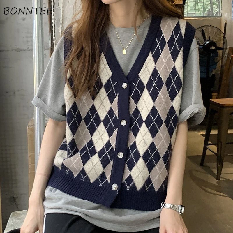 argyle sweater vest womens