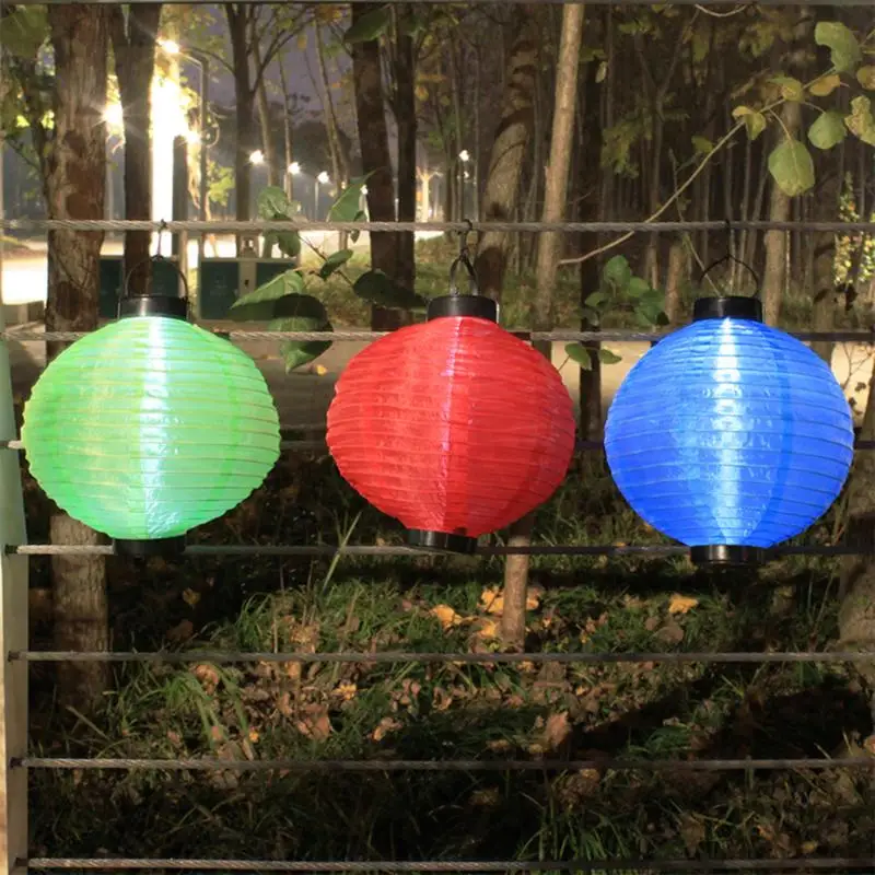 

Light Solar LED Lanterns Lamp Energy Saving Chinese Celebration Waterproof Birthday Party Gift New Year Light Celebration