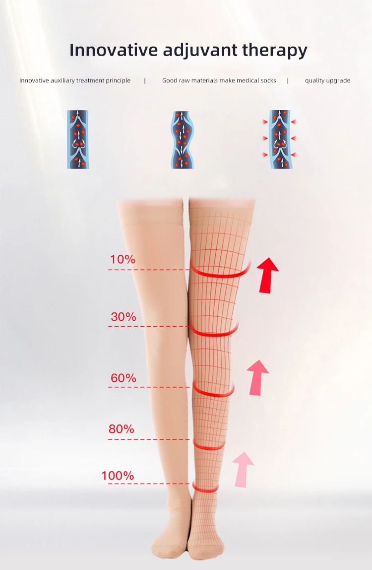 Варикозные носки, медицинские, для мужчин, Т-образные, для мужчин и женщин, эластичные носки, Защита ног, вторичные, высокое давление, ZD