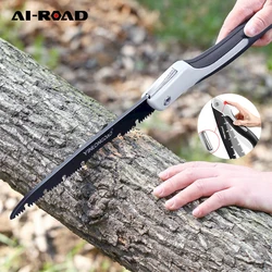 Outils multifonctions pour le travail du bois, coupe tranchante, Camping, jardin, scie, arbres, hachoir, couteau à bois sec, outils à main, AI ROAD 