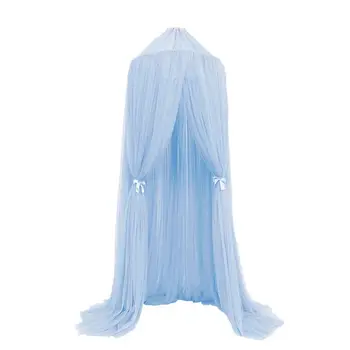 

Hanging Baby Bed Canopy Mosquito Net Dome Dream Curtain Tent Baby Crib Netting Round Hung Kids Canopy Tent Children Room Decor