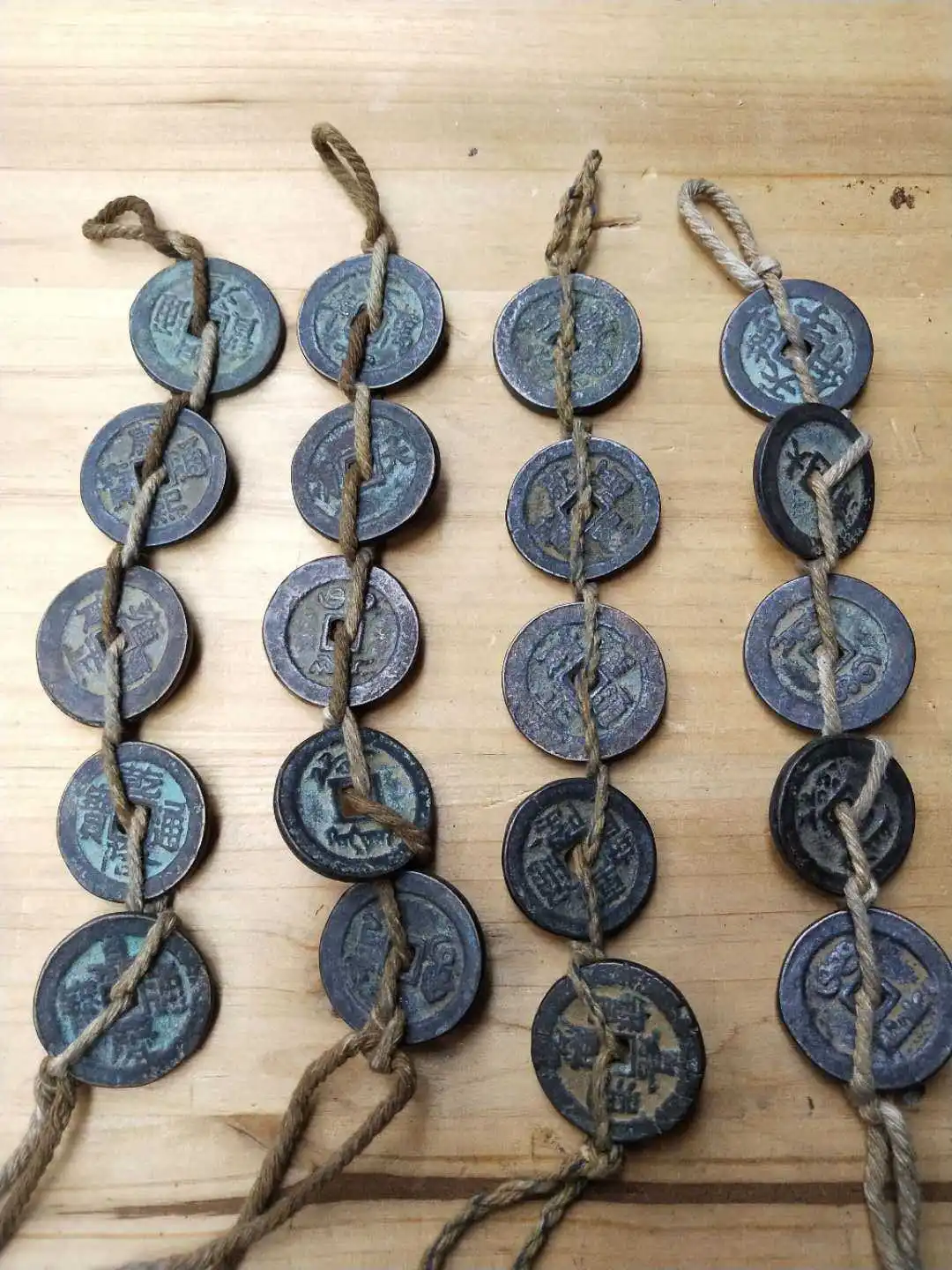 Monete Di Rame Vecchio Stile, Cinque Imperatori Monete Di Rame Puro Rame Una Serie Di 5 Pezzi