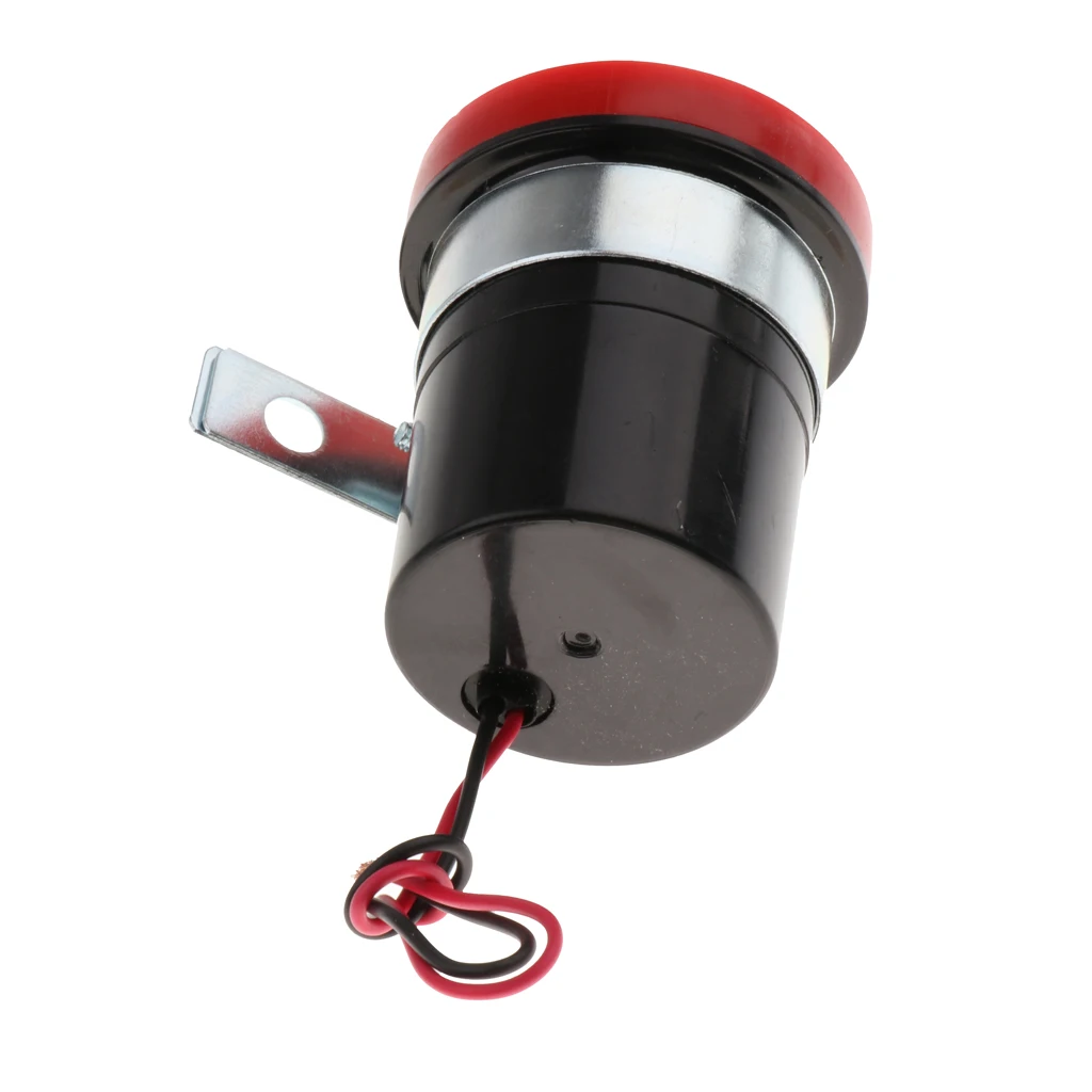 DC 12V/24V Auto Car Backup Reversing Warning Siren Beep Sound Alarms Horns Red DC 12V/24V Auto Car Backup Reversing Warning Siren Beep Sound Alarms Horns Red