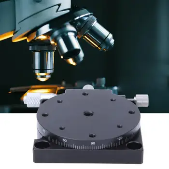 

60mm Diameter RS60-L Manual Trimming Station Displacement Platform Linear Tuning Sliding Table