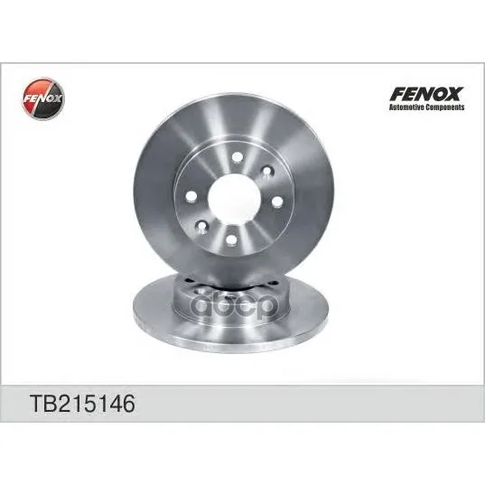 Диск Тормозной Передний Renault Logan 04-, Sandero 1.2/1.4/1.5/1.6 08- Tb215146 FENOX арт. TB215146