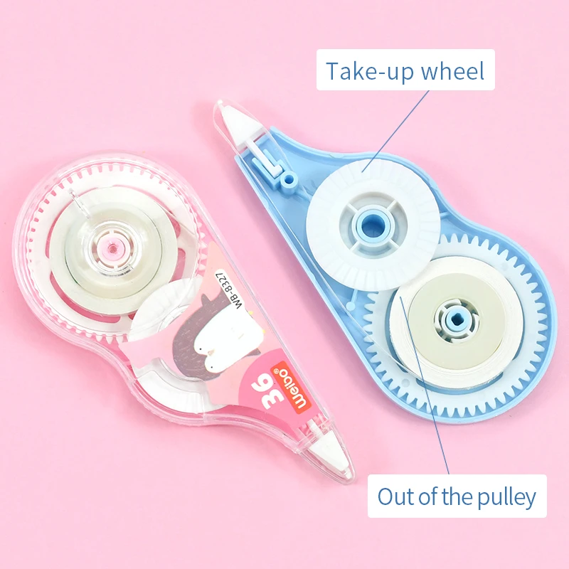 WB-8327 Kawaii White Out Correction Tape Correction Roller Stationery Corrector Student Gift School Office Supplies