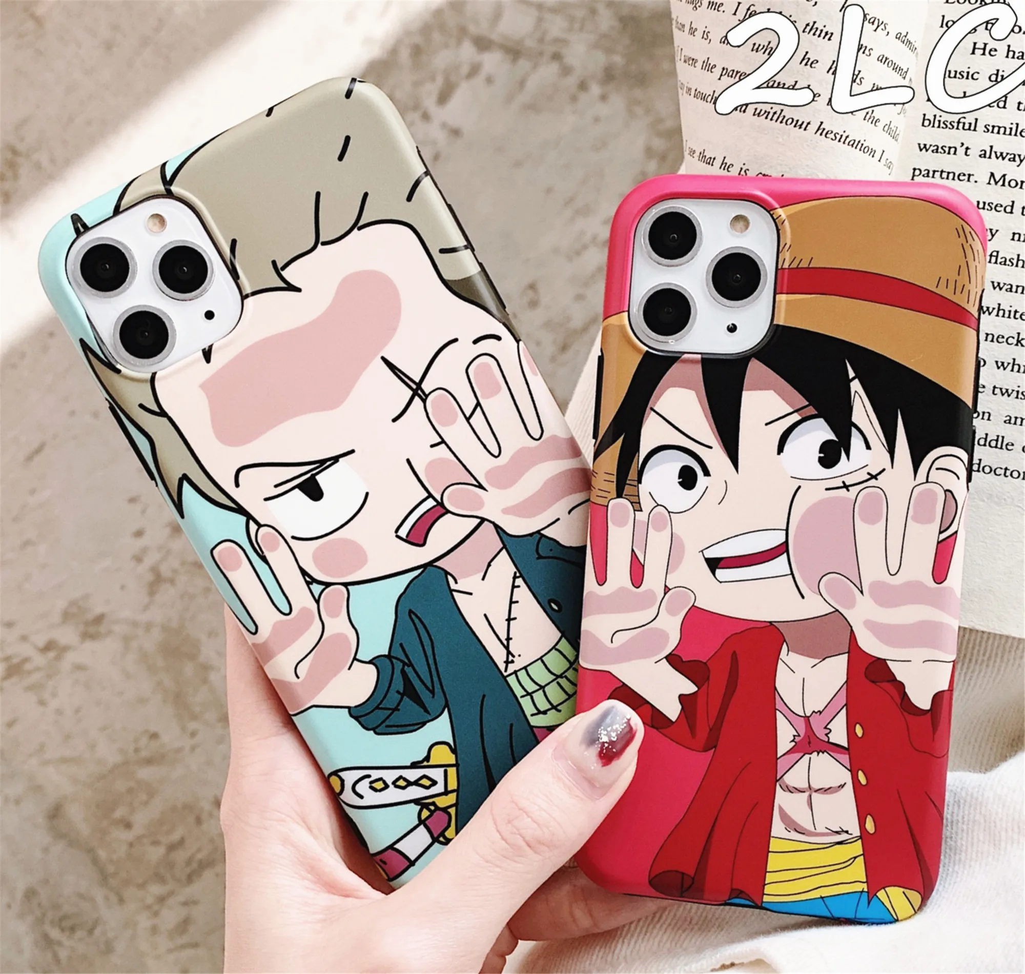 Цельнокроеный японский чехол для телефона аниме iphone7 8 Plus X Xs Xr Xsmax мягкая IMD задняя