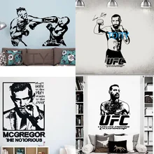 10 видов конструкций Конор Макгрегор стикер на стену ММА Бой Бокс виниловая наклейка UFC Графический Декор школьная комната спальня домашняя роспись