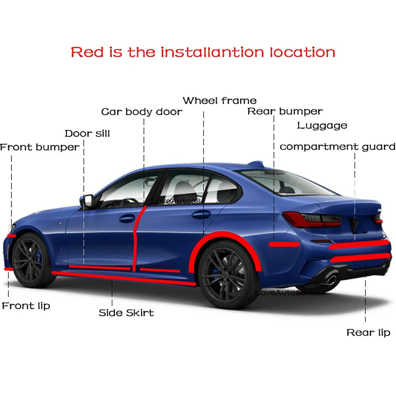 Защитная Наклейка на пороги дверей автомобильные аксессуары из углеродного