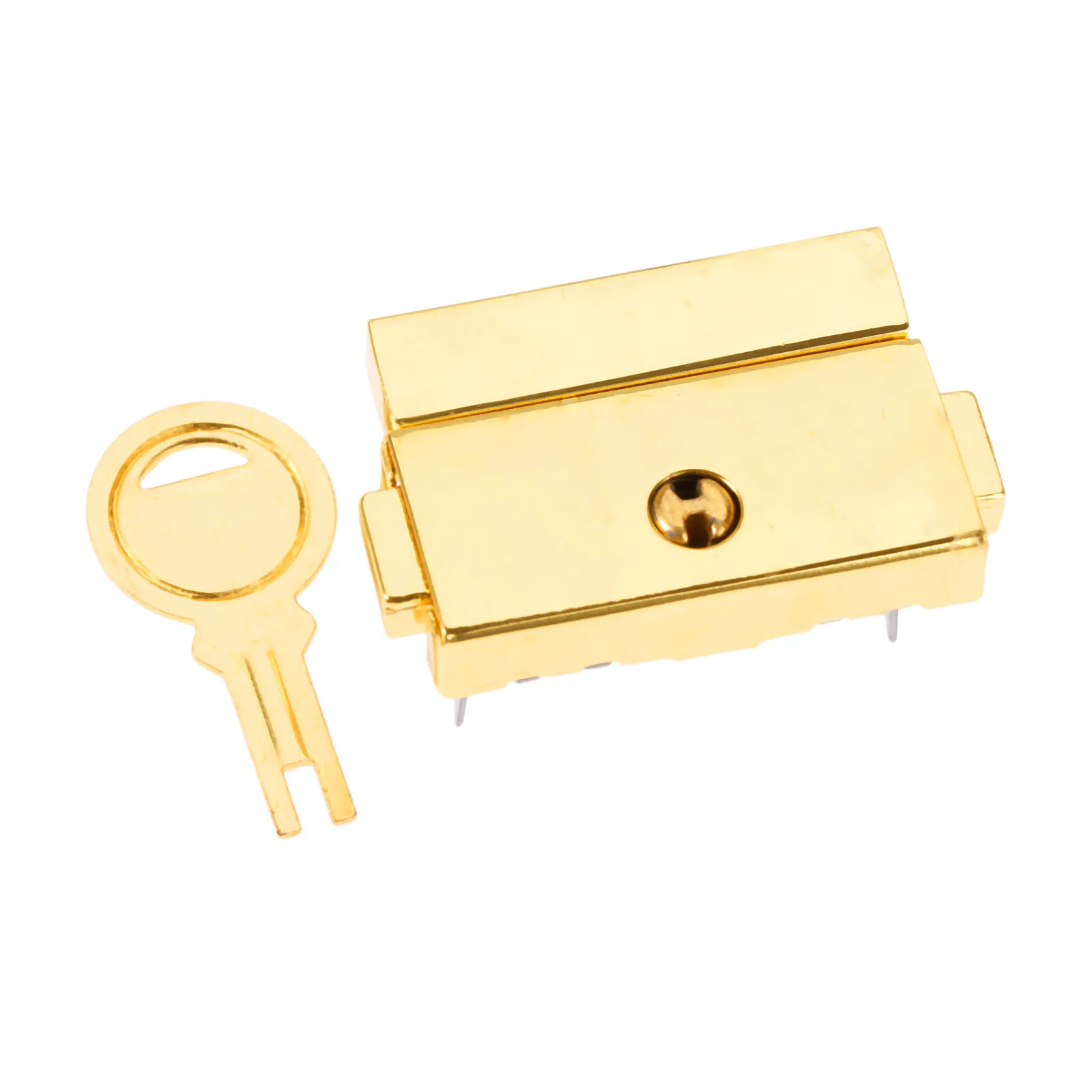 DRELD 33*25mm Box Hasps Alloy Lock Toggle Catch Latches for Jewelry Suitcase Buckle Clip Clasp Vintage Gold Furniture Hardware