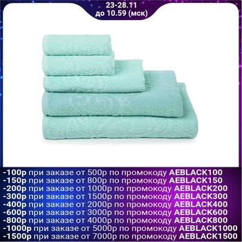 

Terry towel "Romance" menthol color, 40x60, 340 g / m