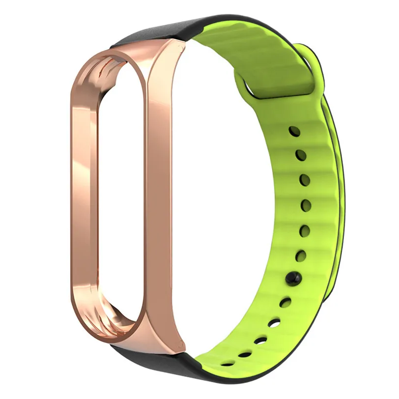 Легкий сменный Браслет из силикагеля ремешок для Xiaomi Mi Band 3 удобные умные ремешки на запястье